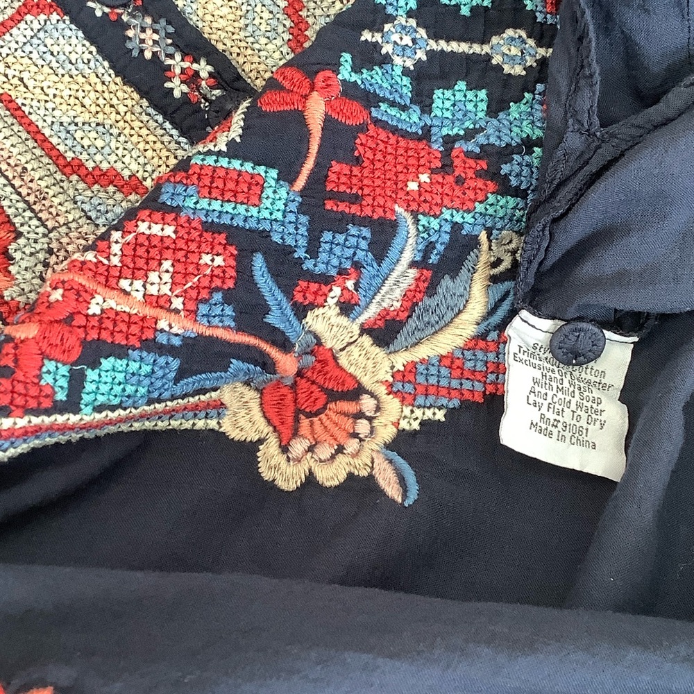 Johnny Was Tunic with Embroidery - Picture 11 of 11
